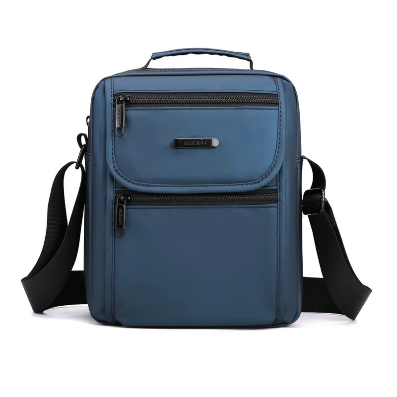 Travel Smart Multi-Layer Shoulder Messenger Bag - Image 6