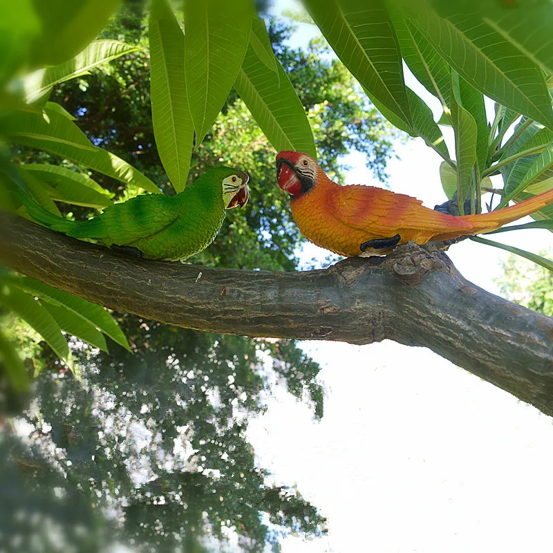 Tropical Vibe Parrot Tree Decor - Image 5