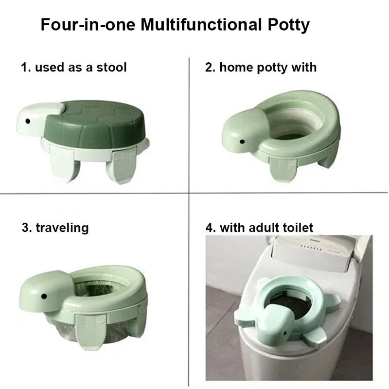Turtle Baby Potty Training Toilet Seat - Image 3