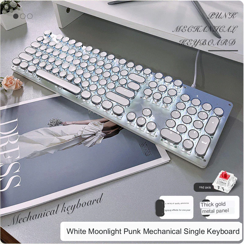 Type Mechanical Retro Press Keyboard - Image 9