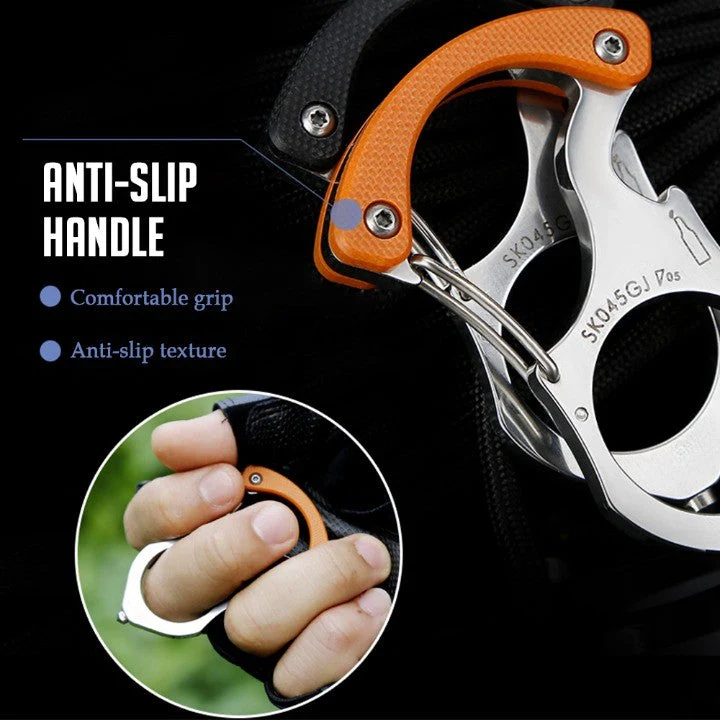Ultimate Adventure Multi-Tool Ring Keychain - Image 4