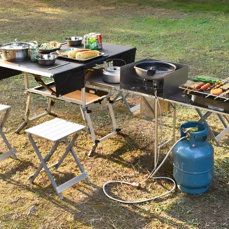 Ultimate Camping Foldable Kitchen Station - Image 5