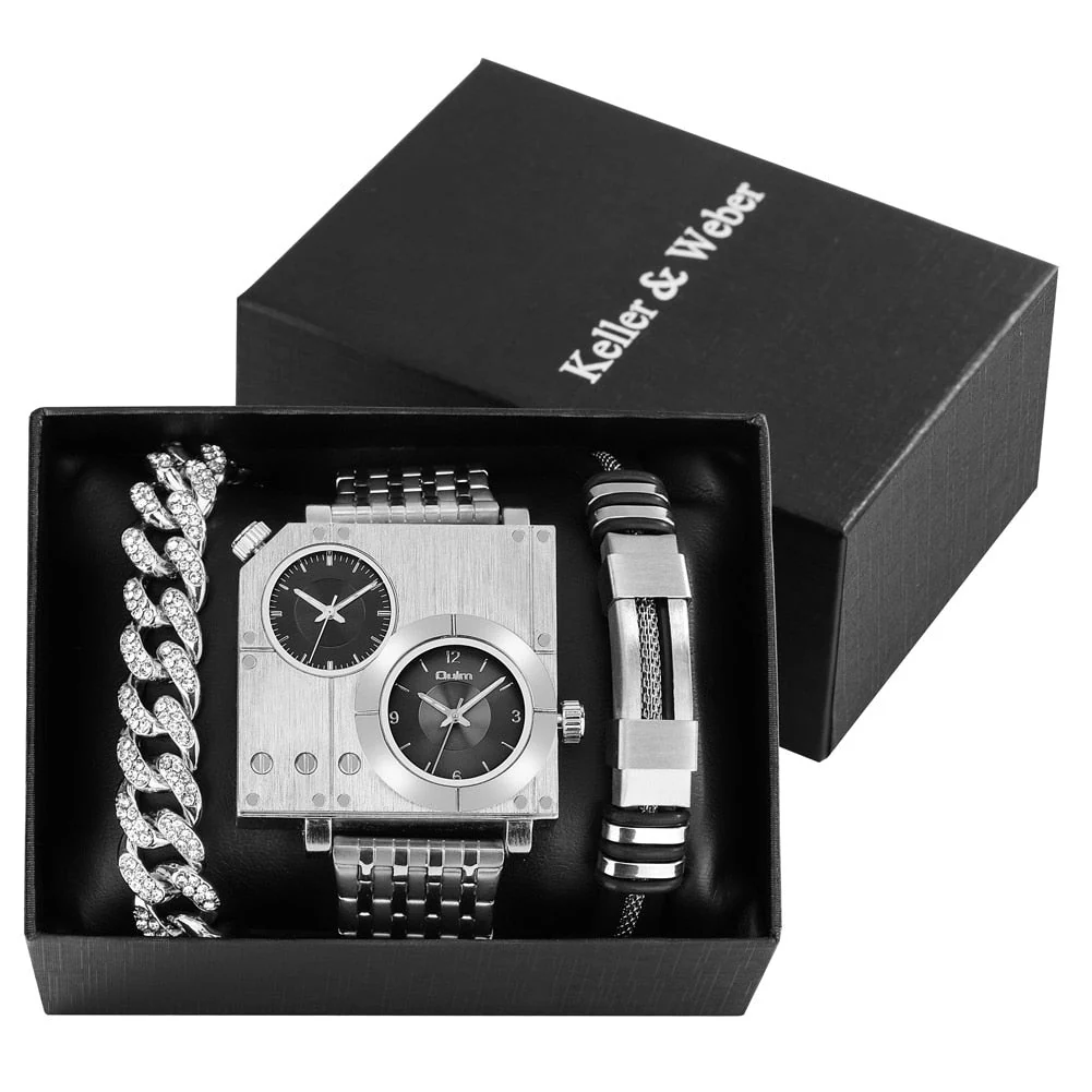 Ultimate Time Keeper Square Watch Gift Set - Image 8