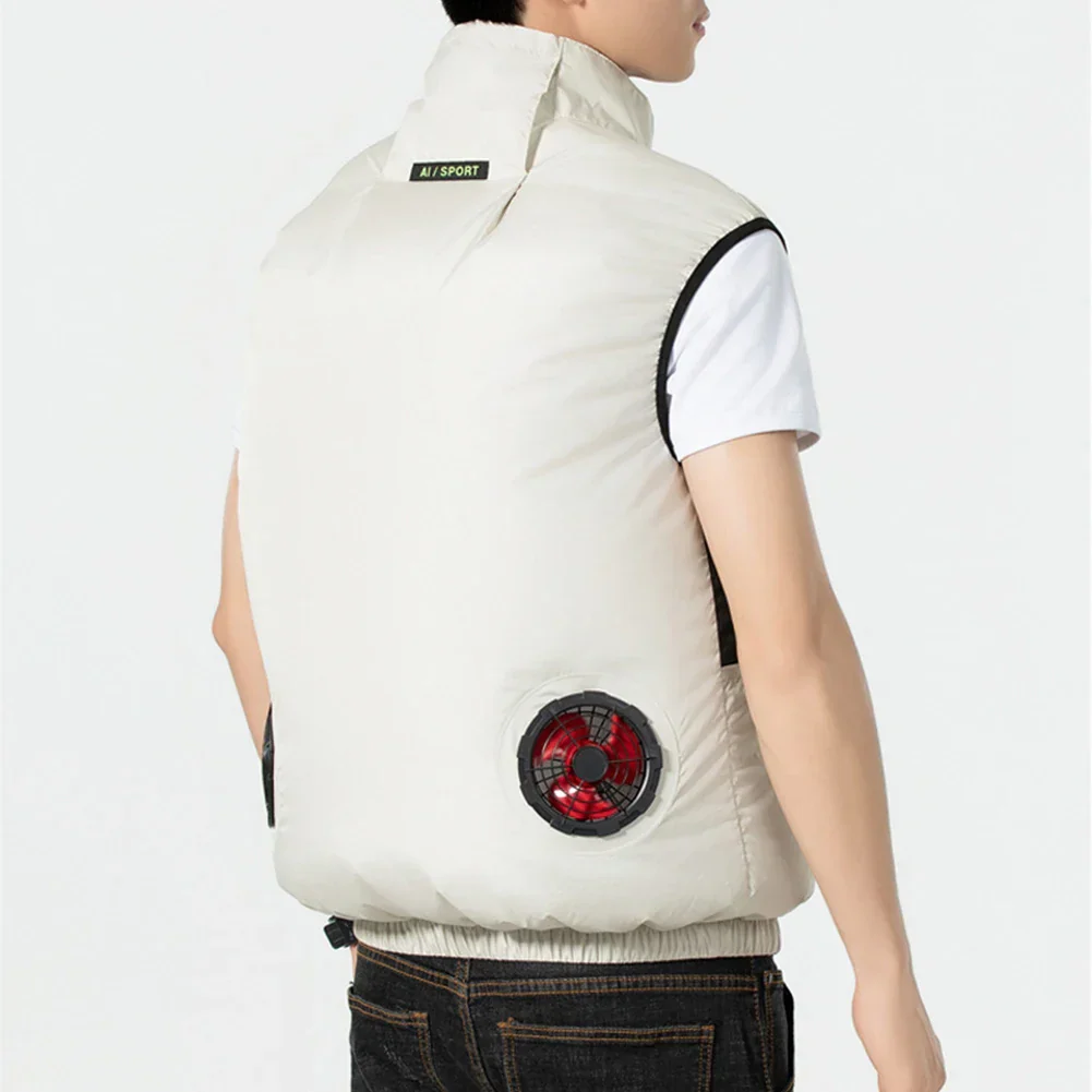 Ultra Breeze Built-In Fan Lightweight Summer Cooling Vest - Image 3