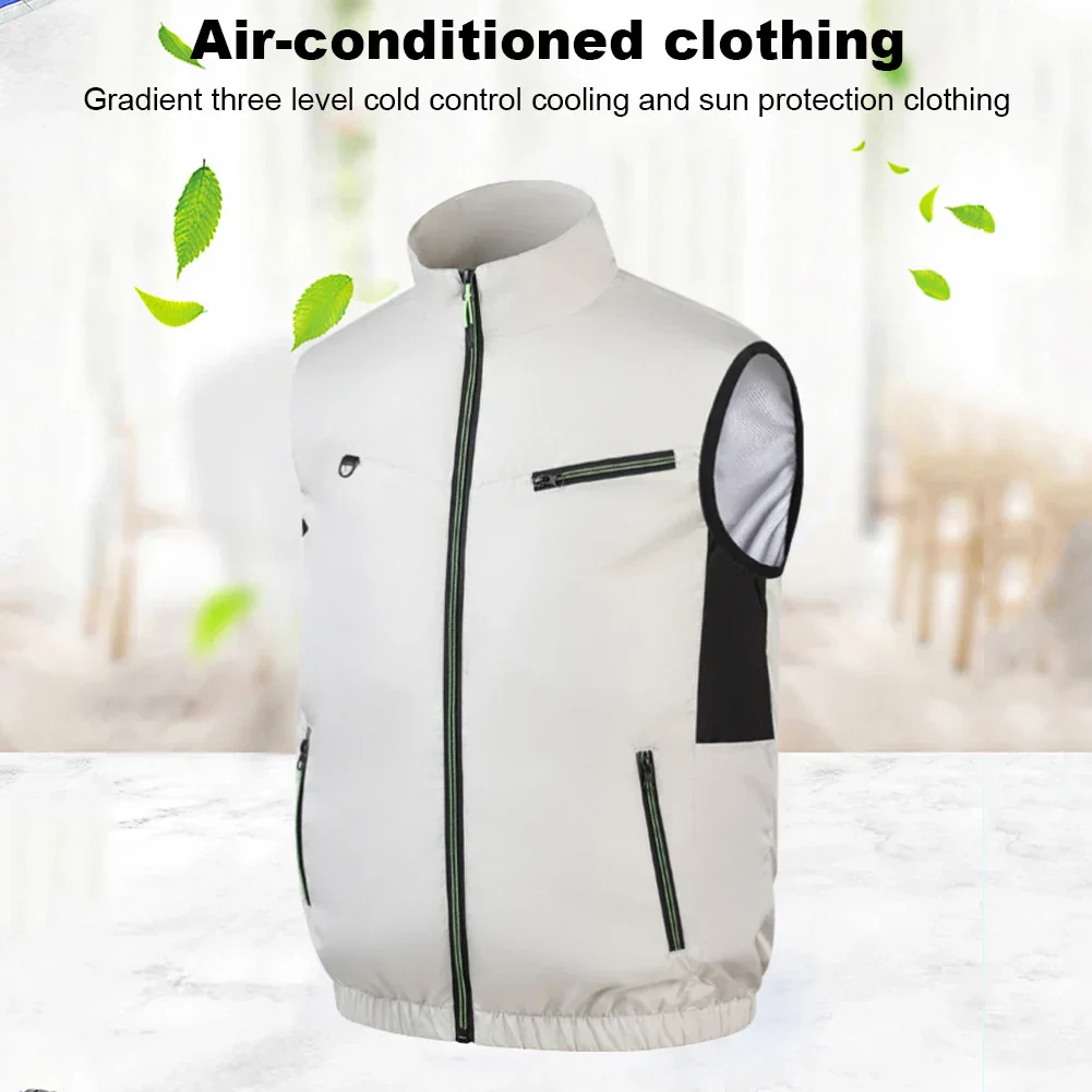 Ultra Breeze Built-In Fan Lightweight Summer Cooling Vest - Image 5