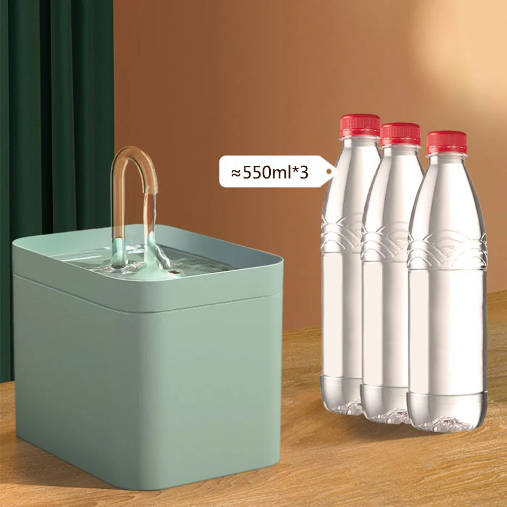 Ultra-Quiet Water Thirsty Pet Filter Fountain - Image 12