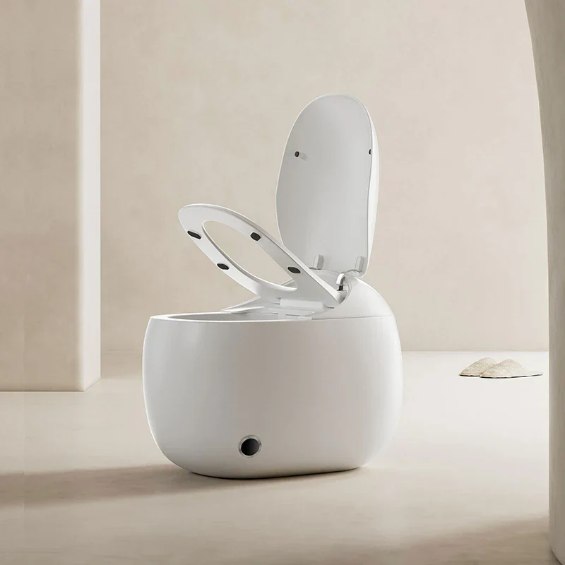 Ultra Sleek Smart Heated Seat Egg-Shaped Hygiene Toilet - Image 8