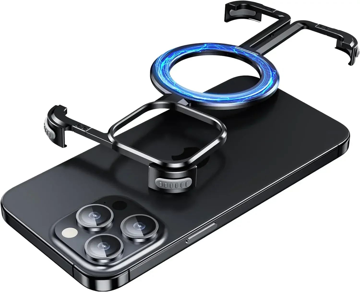 Ultra-Sleek Titanium iPhone Armor Case - Image 6