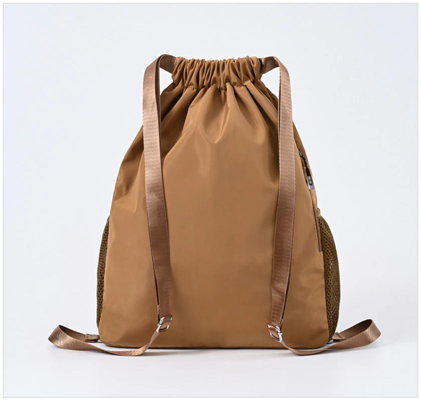 Ultra Soft Drawstring Foldable Backpack - Image 3