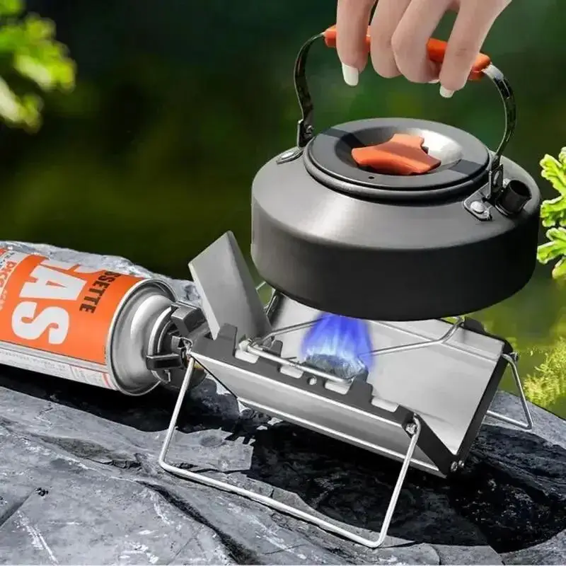 Ultralight Collapsible Outdoor Cooking Gas Burner - Image 2