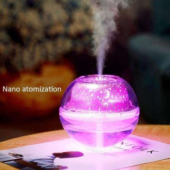Ultrasonic Colorful Aromatherapy Air Humidifier Diffuser Sky Lamp - Image 3