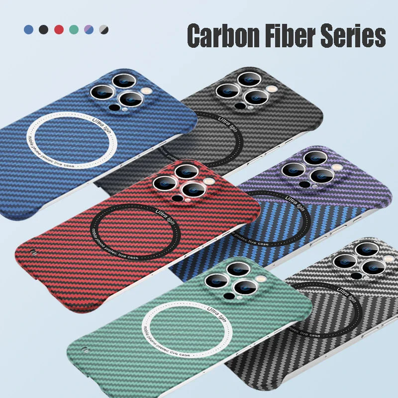 Unique Premium Carbon Fiber iPhone Case - Image 2