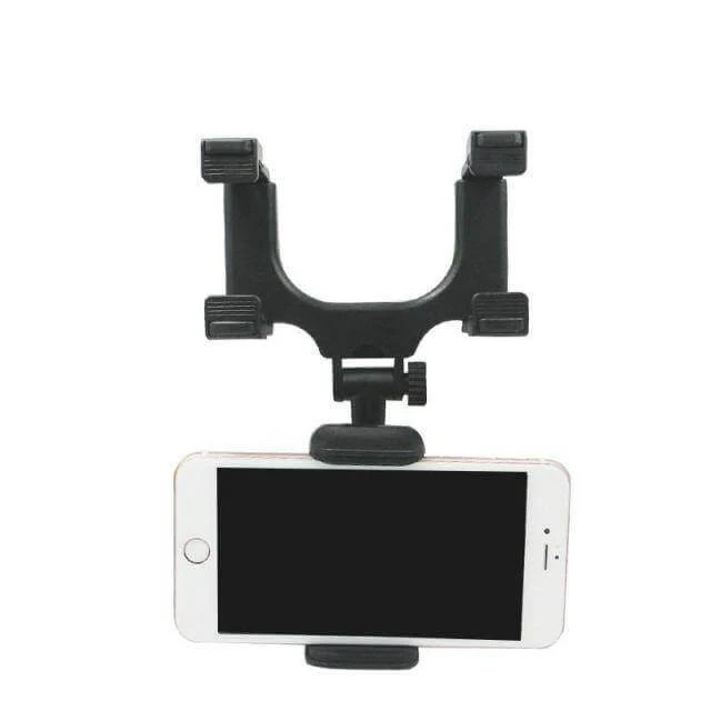 Universal Car Rearview Mirror Phone Holder - Image 3