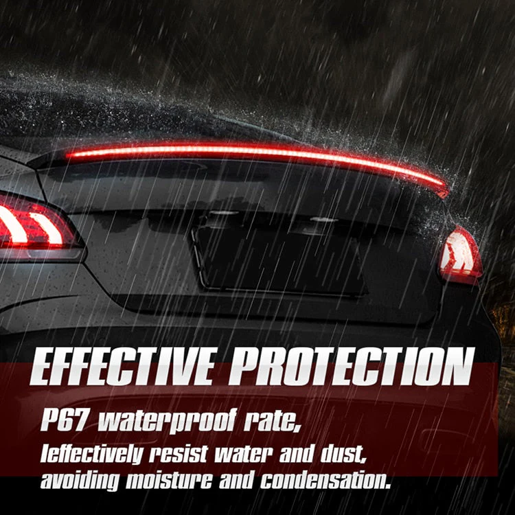 Universal Carbon Fiber LED Car Tail Light - Image 4