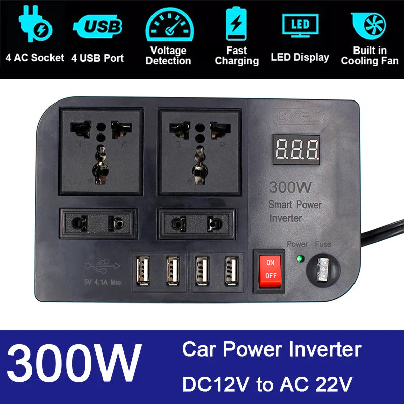 Universal Fast Charging Car Power Converter Socket - Image 4