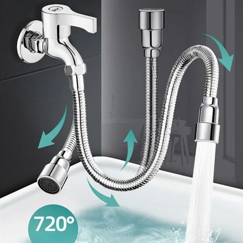 Universal Flexible Adjustable Kitchen Faucet Extender Nozzle - Image 3