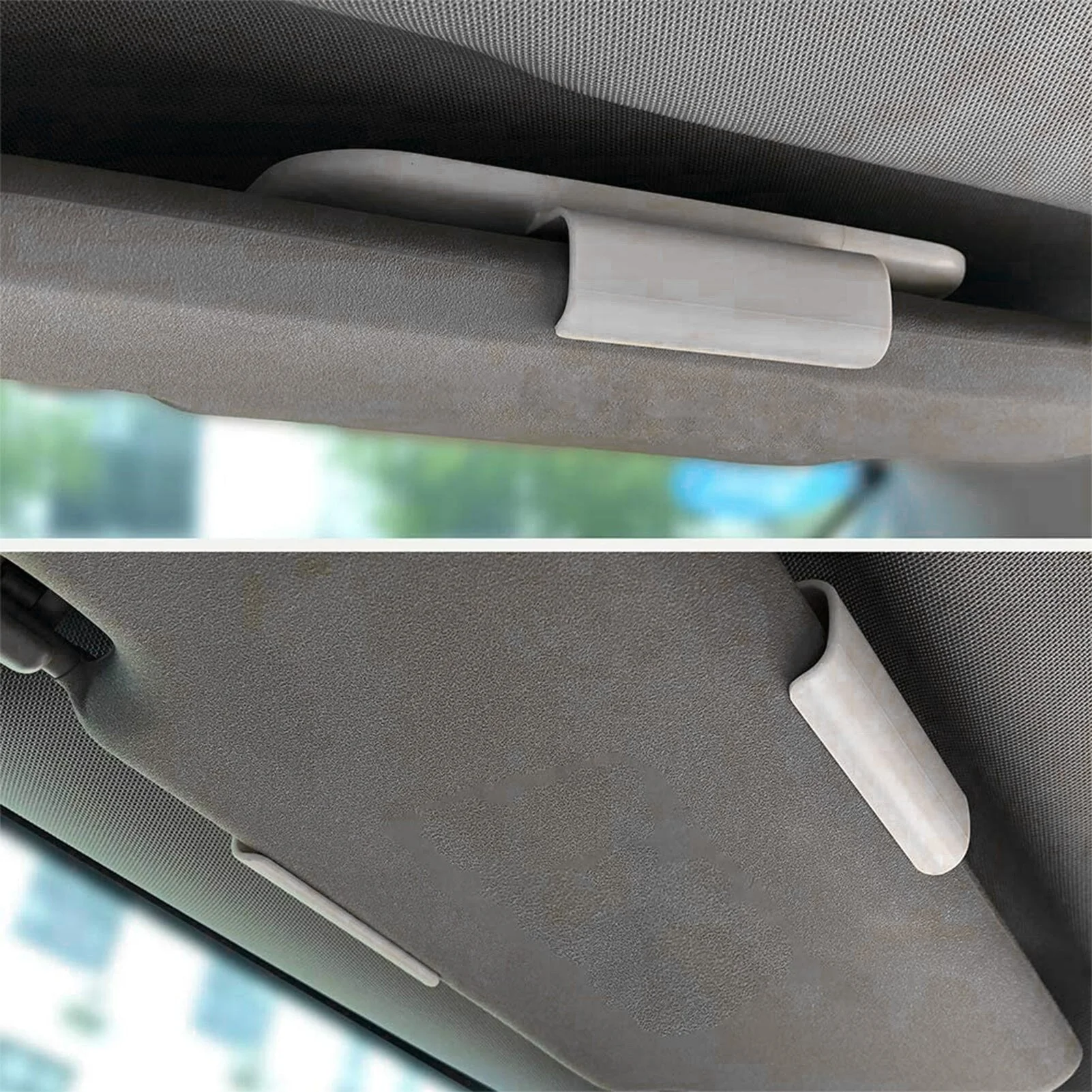 Universal LED Car Visor Makeup Mirror - Image 5