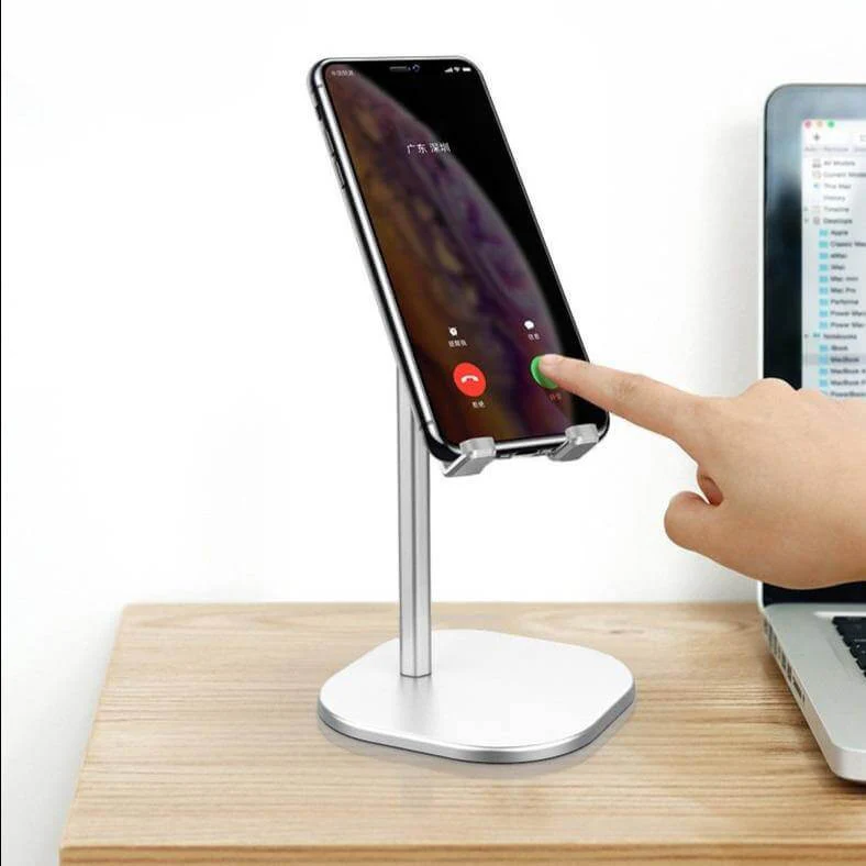 Universal Multi Height Adjustable Metal Smartphone Holder - Image 4