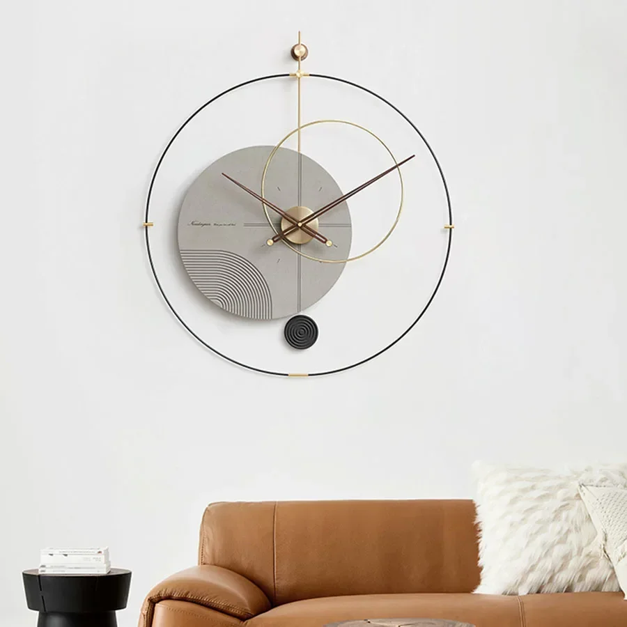 Universe Art Round Elegant Wall Clock - Image 3