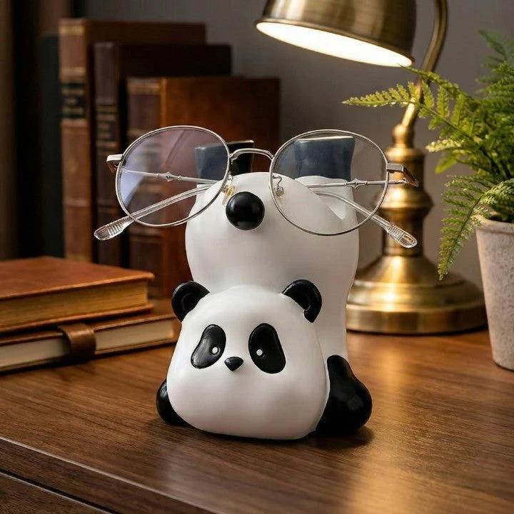 Upside Down Panda Eyeglass Holder - Image 3
