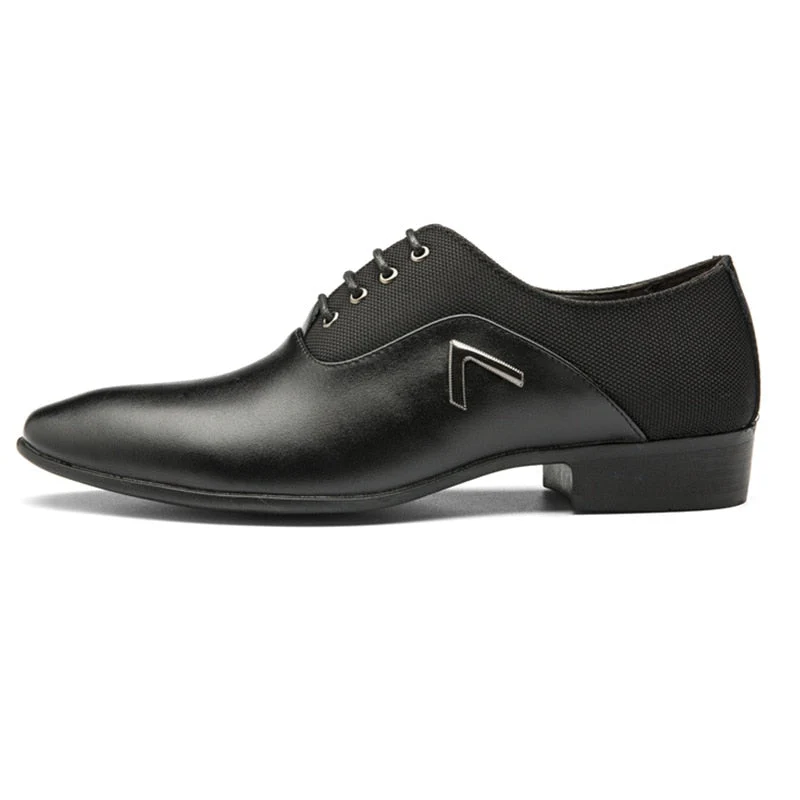Urban Elite Leather Business Men Casual Oxford Shoes - Image 6