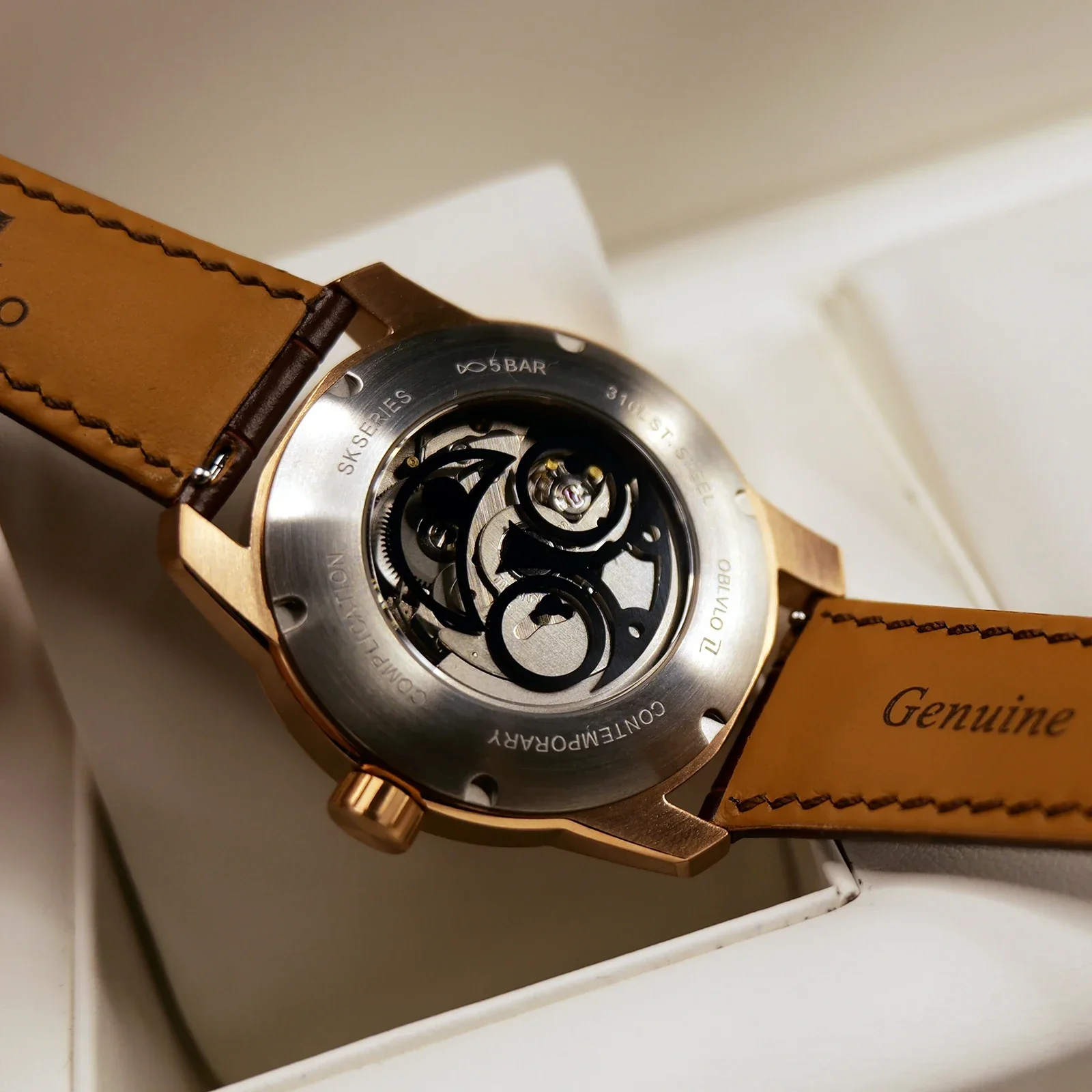 Urban Prestige Automatic Mechanical Face Watch - Image 10