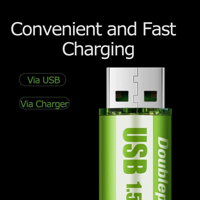 USB Rechargeable Smart Li-Ion Battery - Image 2