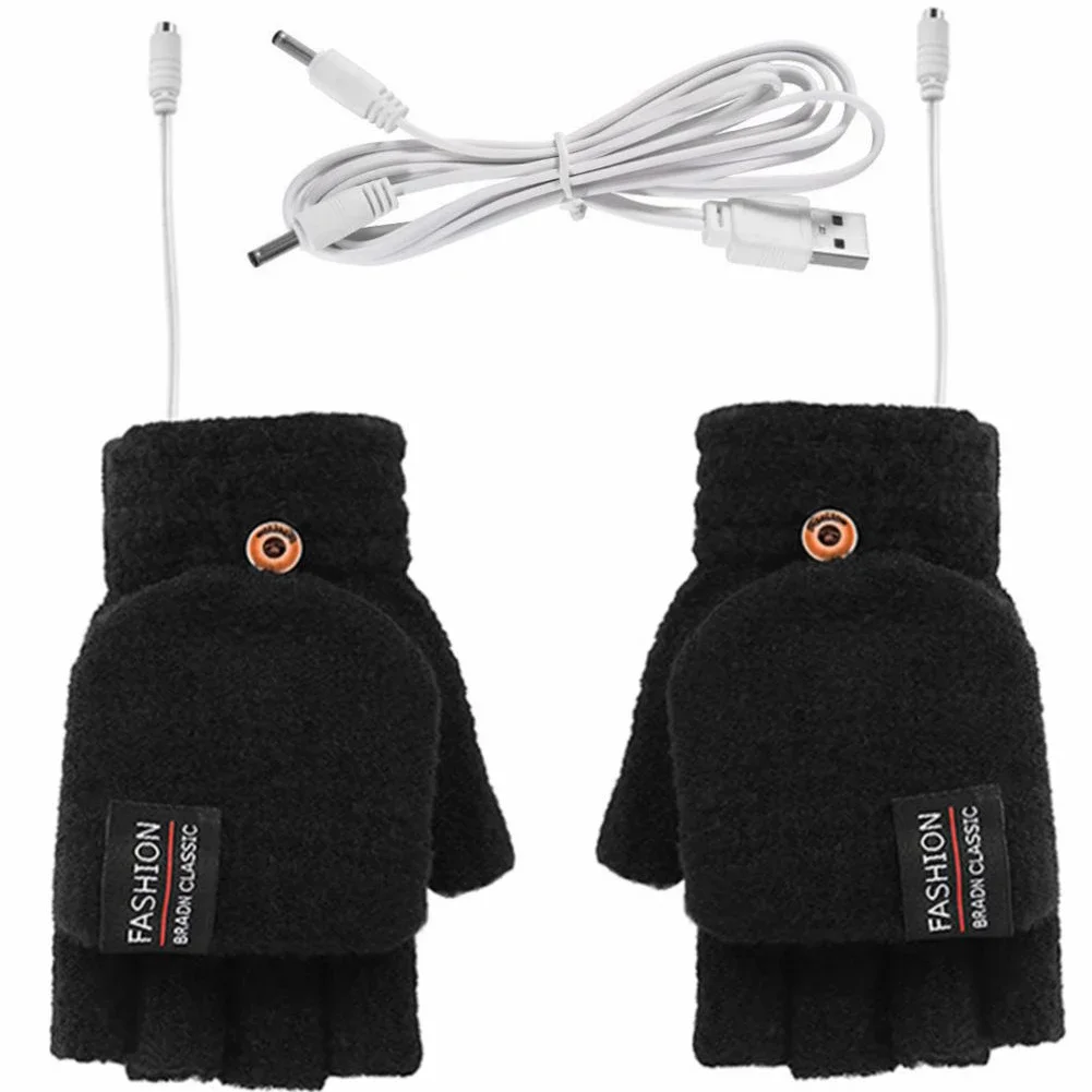 USB Rechargeable Warm Wave Heated Gloves - Image 10
