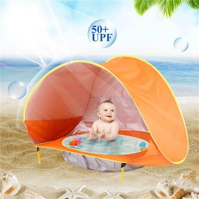 UV-protecting Children Waterproof Beach Tent - Image 3