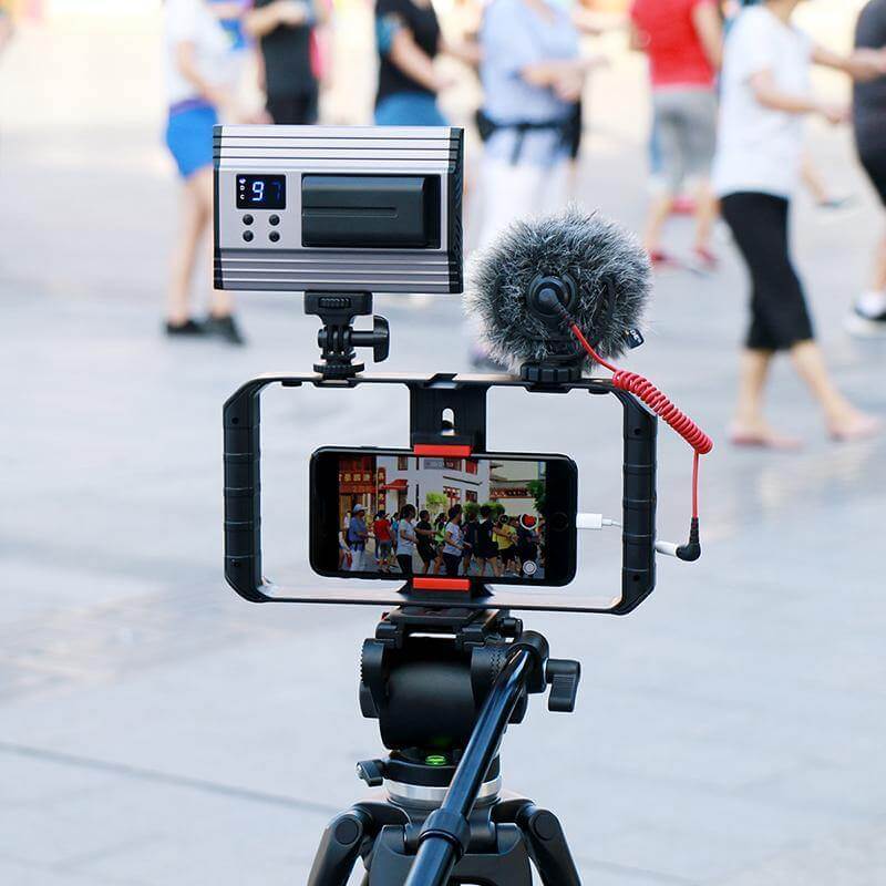 Vlogger Smartphone Tripod Mount Stand Stabilizer - Image 11