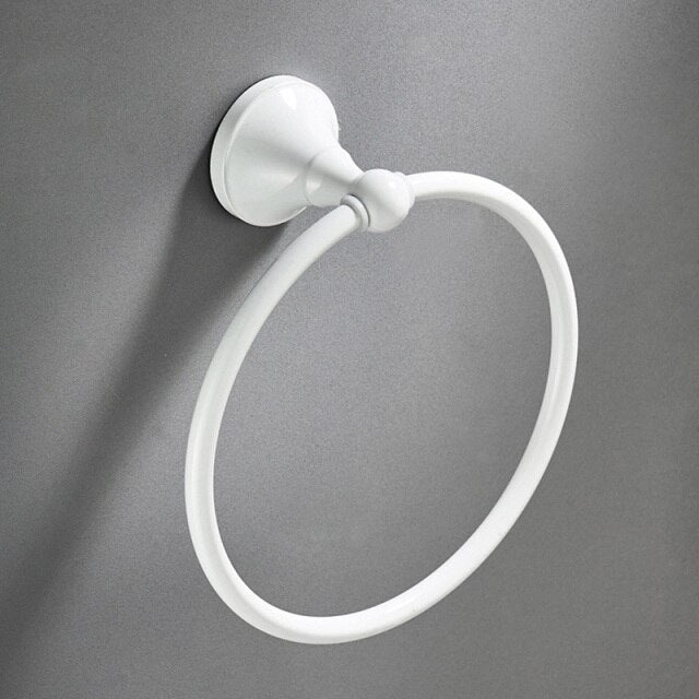 Wall-Mounted Bathroom Accessories Holder Set - Image 11