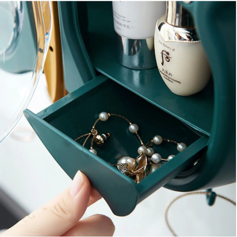 Wall-Mounted Butterfly Bathroom Makeup Organizer - Image 4