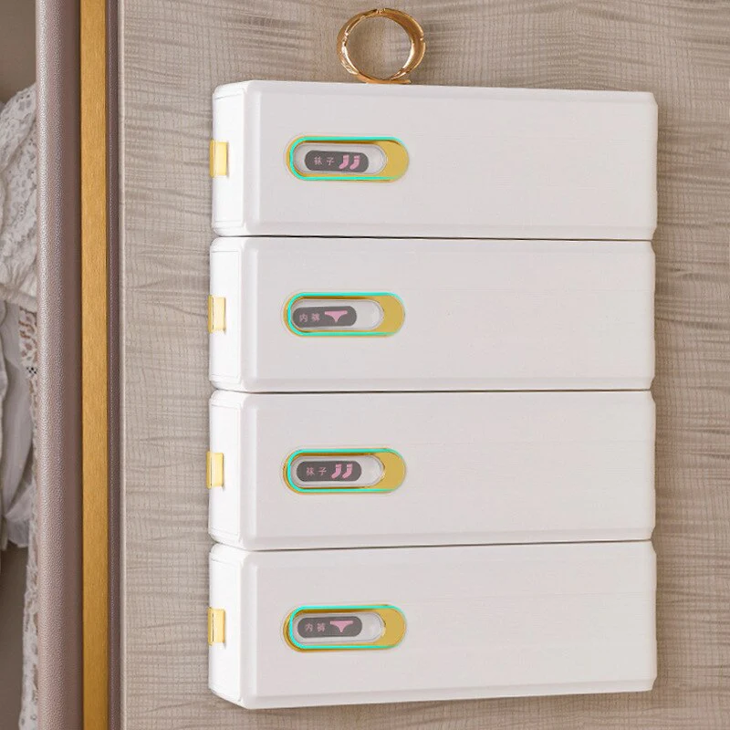 Wall-Mounted Cabinet Cloth Organizer Drawer - Image 5