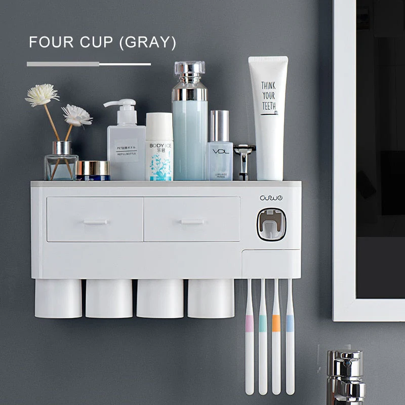 Wall-Mounted Magnetic Bathroom Organizer - Image 23