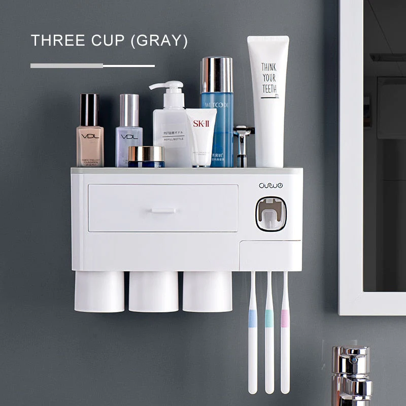 Wall-Mounted Magnetic Bathroom Organizer - Image 24