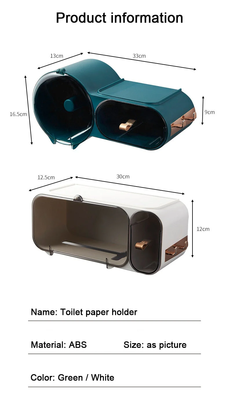 Wall Mounted Paper Holder - Image 5