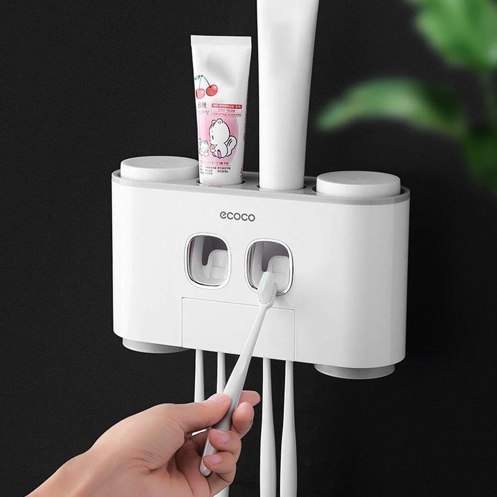 Wall-Mounted Smart Toothpaste Storage Dispenser - Image 7