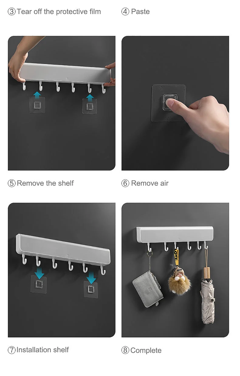Wall-Mounted Wide Storage Box Rack - Image 11