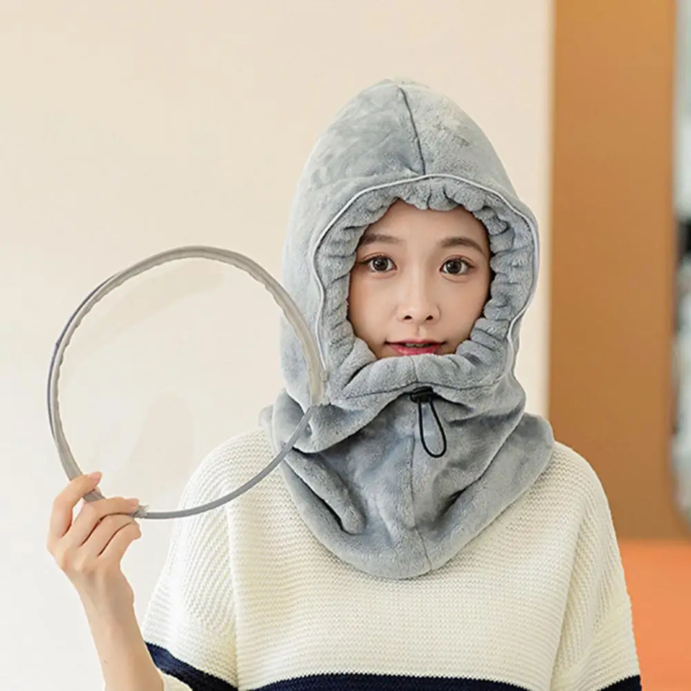 Warm Plush Winter Full Face Hat - Image 2