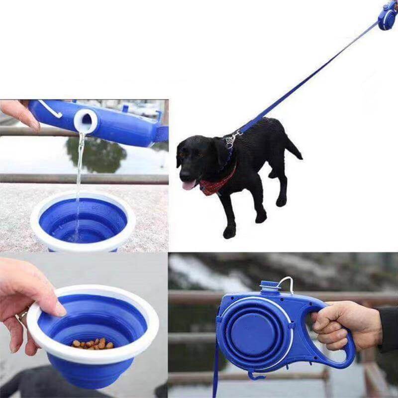 Water Bottle Retractable Dog Leash - Image 3