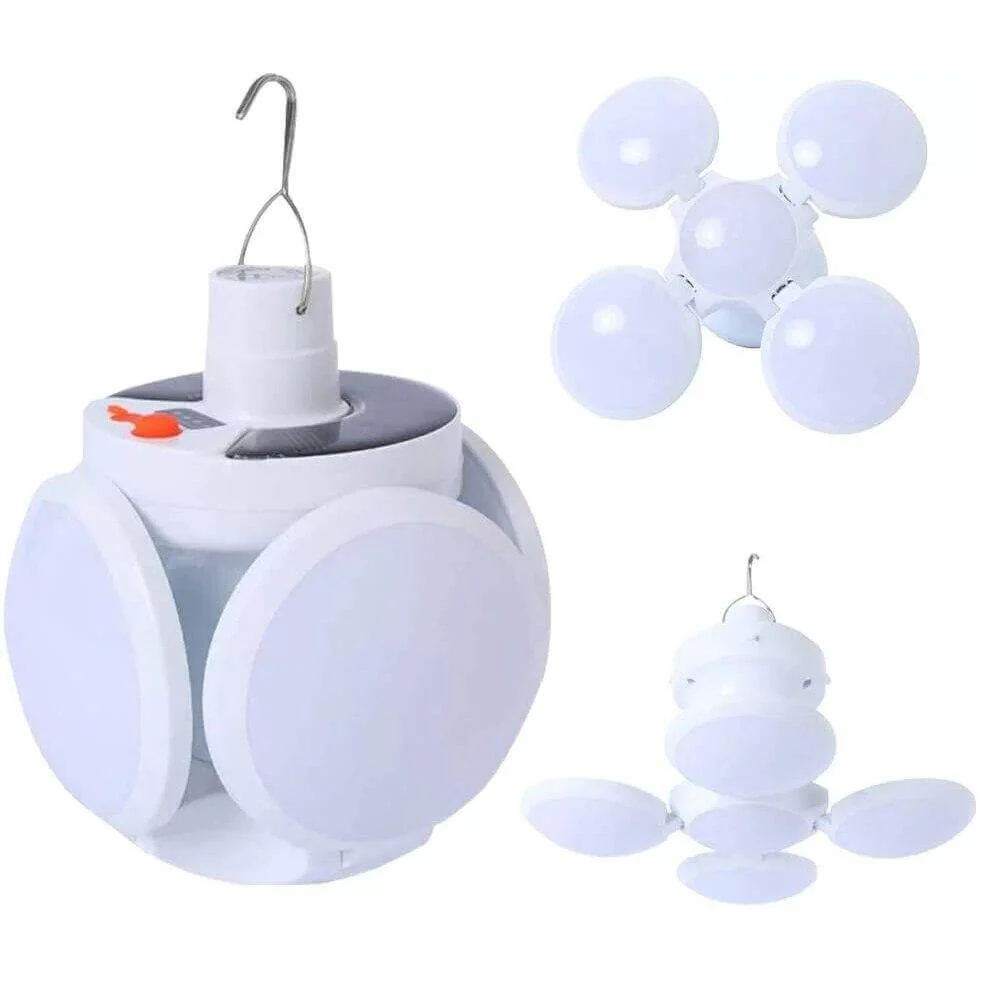 Waterproof Rechargeable Solar Camping Lamp - Image 8