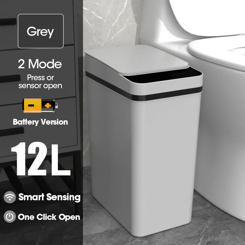 Waterproof Smart Wave Sensor Automatic Trash Can - Image 10