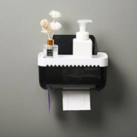 Waterproof Toilet Paper Holder Storage Box - Image 7