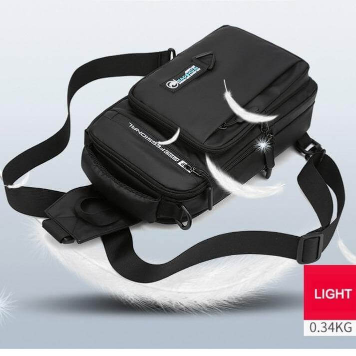 Waterproof USB Cross Body Shoulder Bag - Image 9