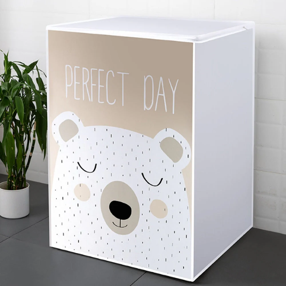 Waterproof Washing Machine Animals Dust Cover - Image 4