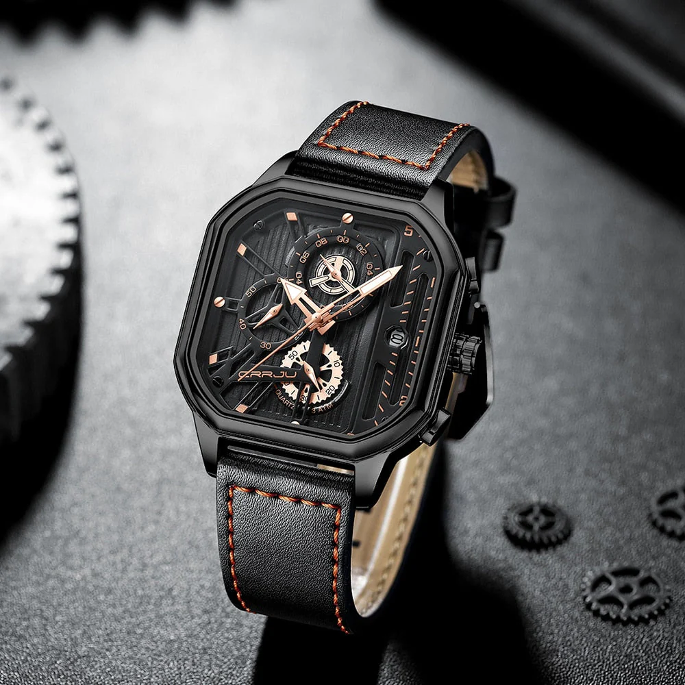 Wavefront Timely Square Waterproof Watch - Image 2