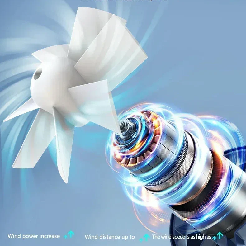 Wearable Clip-On Cooling Mini Powerful Fan - Image 5