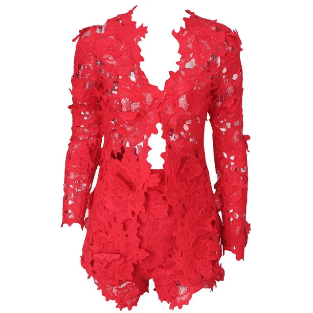 White Lace Dress - Image 6