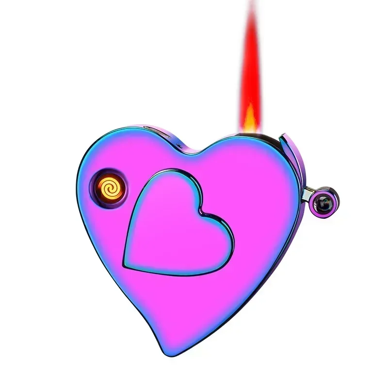 Windproof Everlasting Love Projector Lighter - Image 5