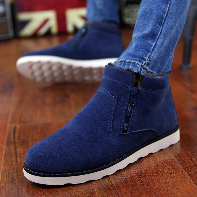 Winter Ankle Fur Warm Boots for Men - Image 2